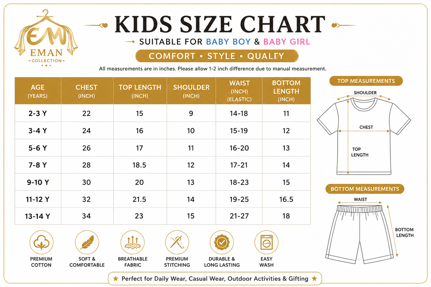 Premium Boys Grey Cotton 2 Piece Co-Ord Set – Cartoon Tiger Print | Summer Wear | Age 13-14